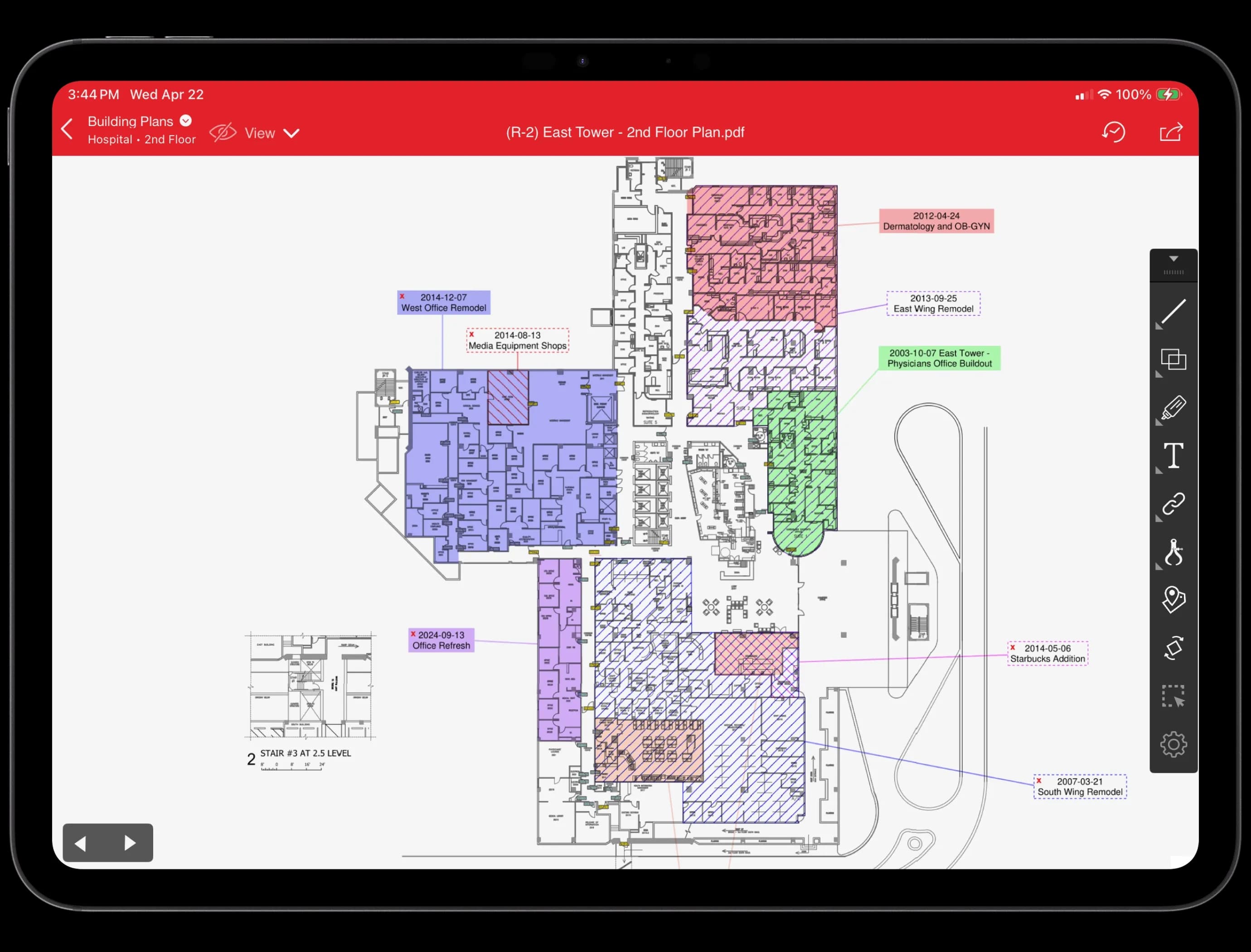 As-Builts Map View