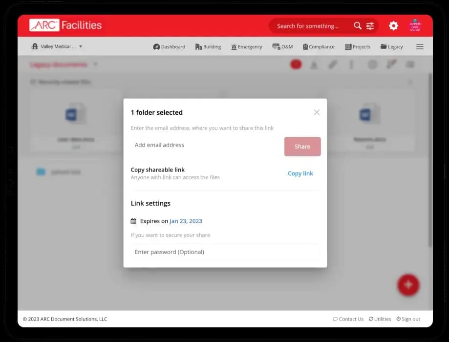 Simple file sharing