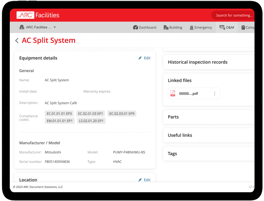 Automated Inspection Logs